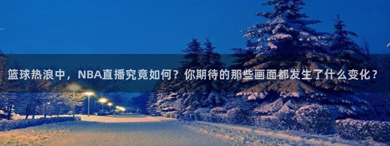 so米直播平台：篮球热浪中，NBA直播究竟如何？你期待的那些画面都发生了什么变化？