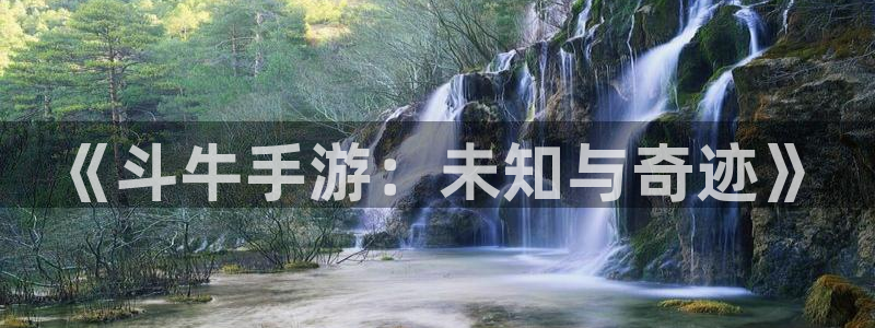 万赢娱乐app官网：《斗牛手游：未知与奇迹》